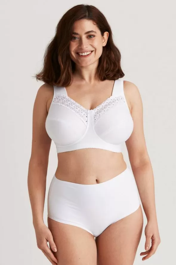 Miss Mary Broderie Anglaise bh Vit Clearance