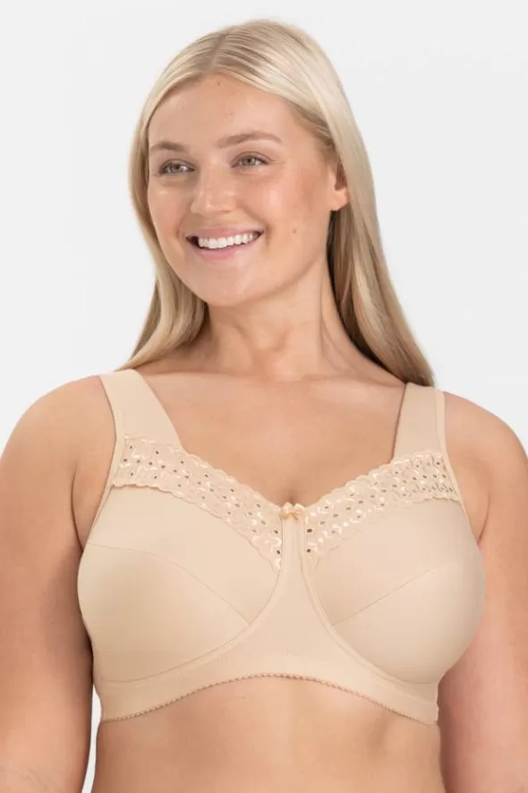 Miss Mary Broderie Anglaise bh Beige Best Sale