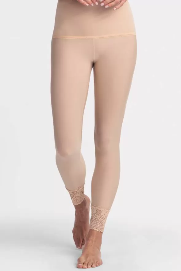 Miss Mary Cool Sensation Lace leggings Beige Online