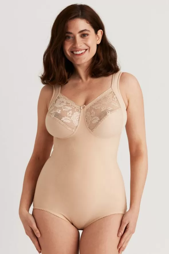 Miss Mary Lovely Lace formande body Beige Discount