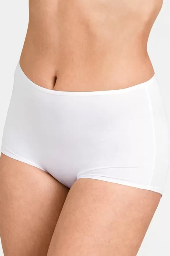 Miss Mary 4-pack Basic Cotton boxertrosa Vit Clearance